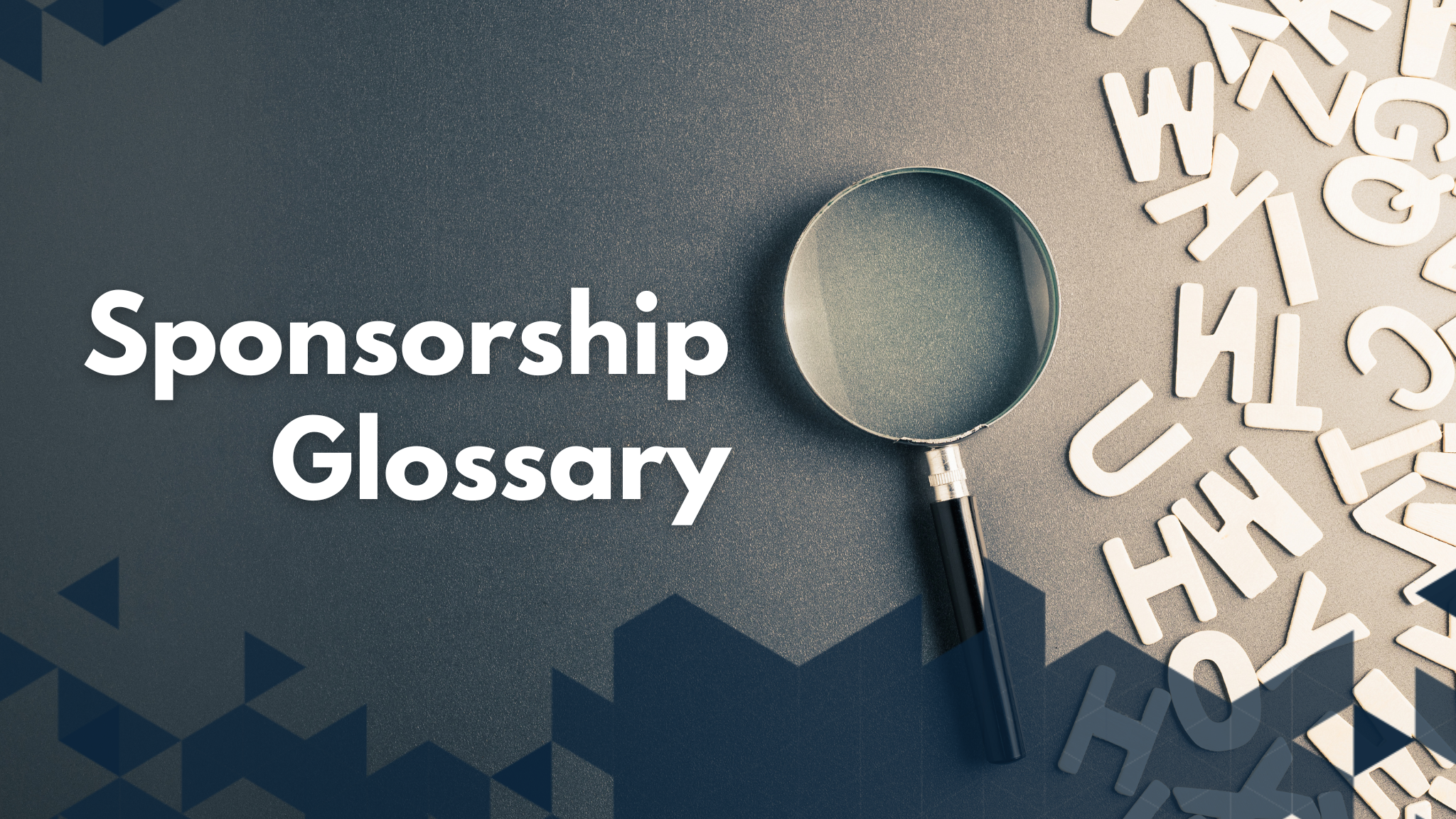 Sponsorship Glossary Terms